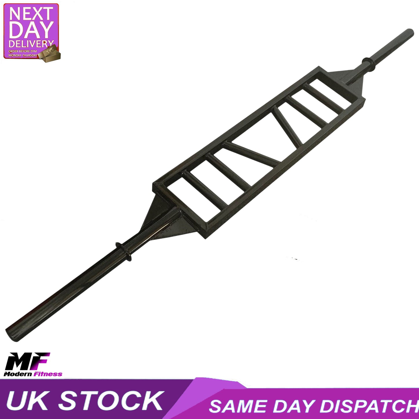 2" Olympic Barbell Multi Grip Bar