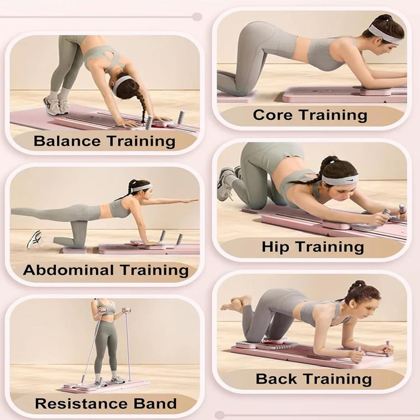 Pilates Abdominal Board Set