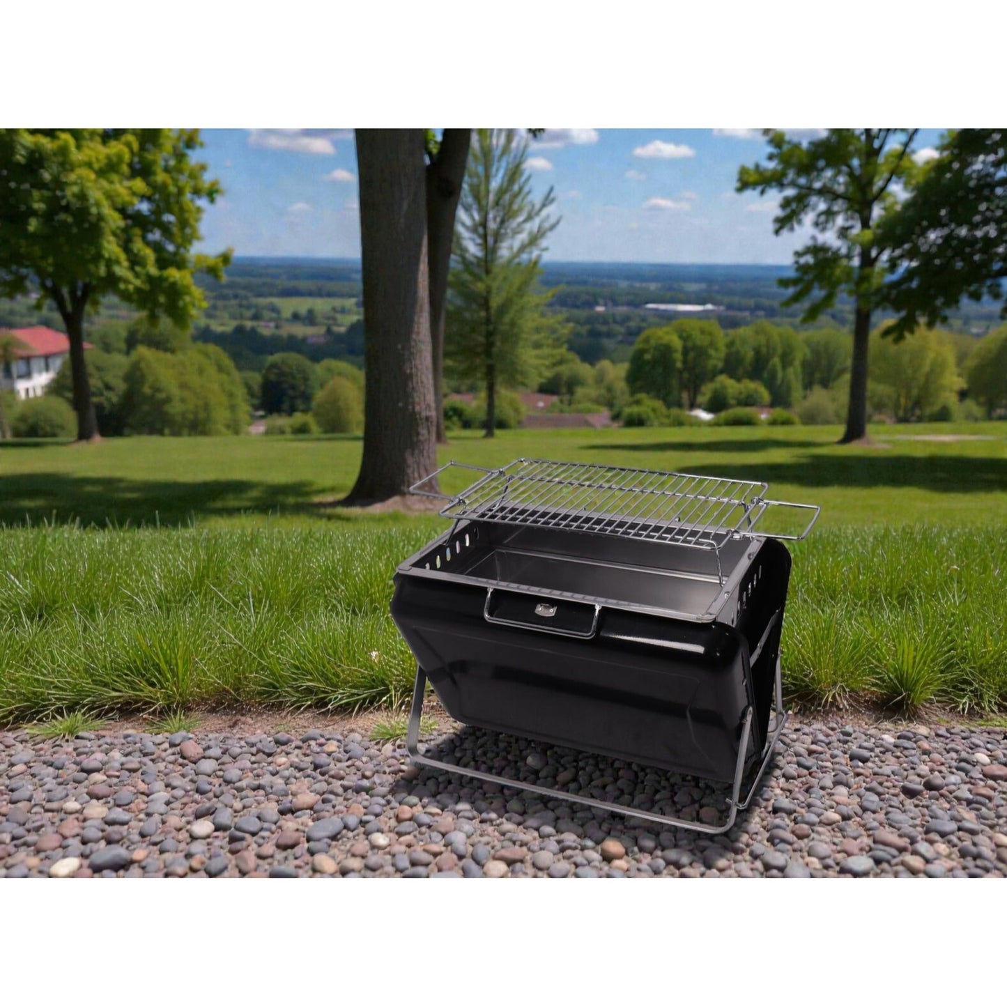 Gentlemans BBQ Portable Charcoal - Beach Festival Garden