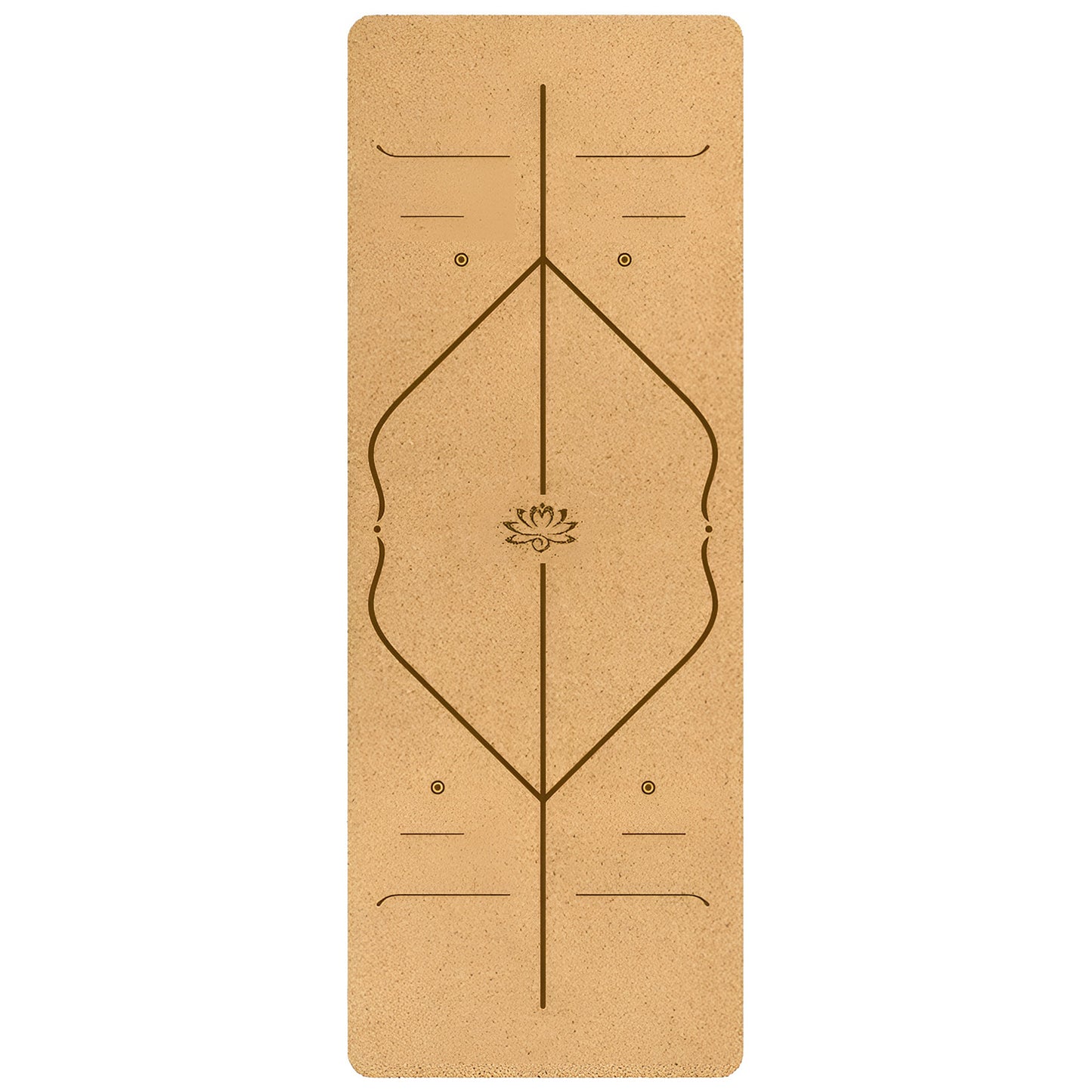 Cork Yoga Mat Non-Slip Grip