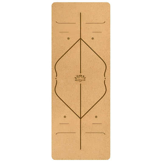 Cork Yoga Mat Non-Slip Grip