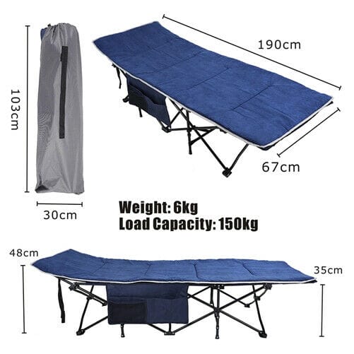 Foldable Camp Bed Set