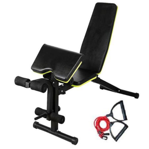 Adjustable Weight Bench With Leg Extension — Multi-Function, Home Gym