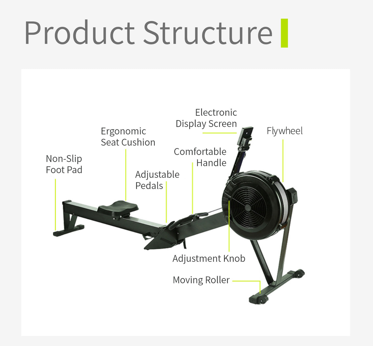 Air Rowing Machine