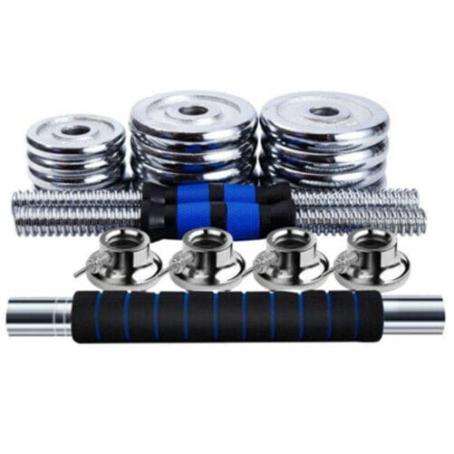 Chrome Dumbbell Set 30kg
