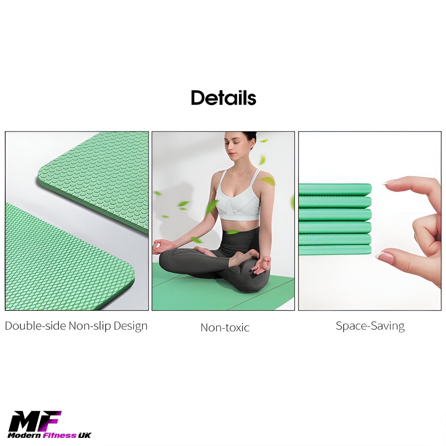 Folding Yoga Mat Mint Green