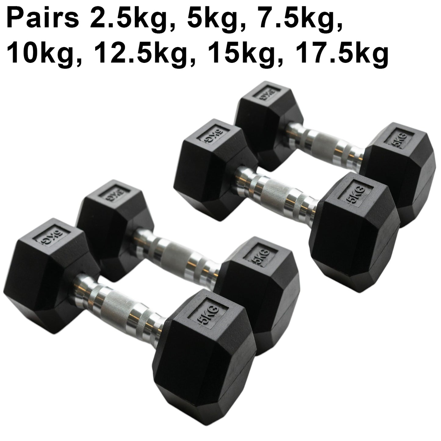 Hex Dumbbell Pairs