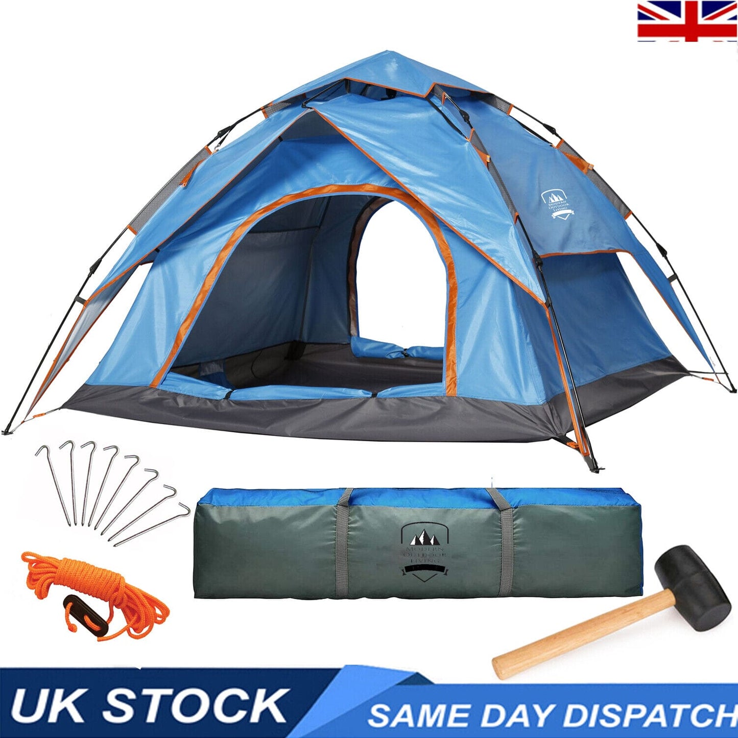 4 Man Pop Up Tent