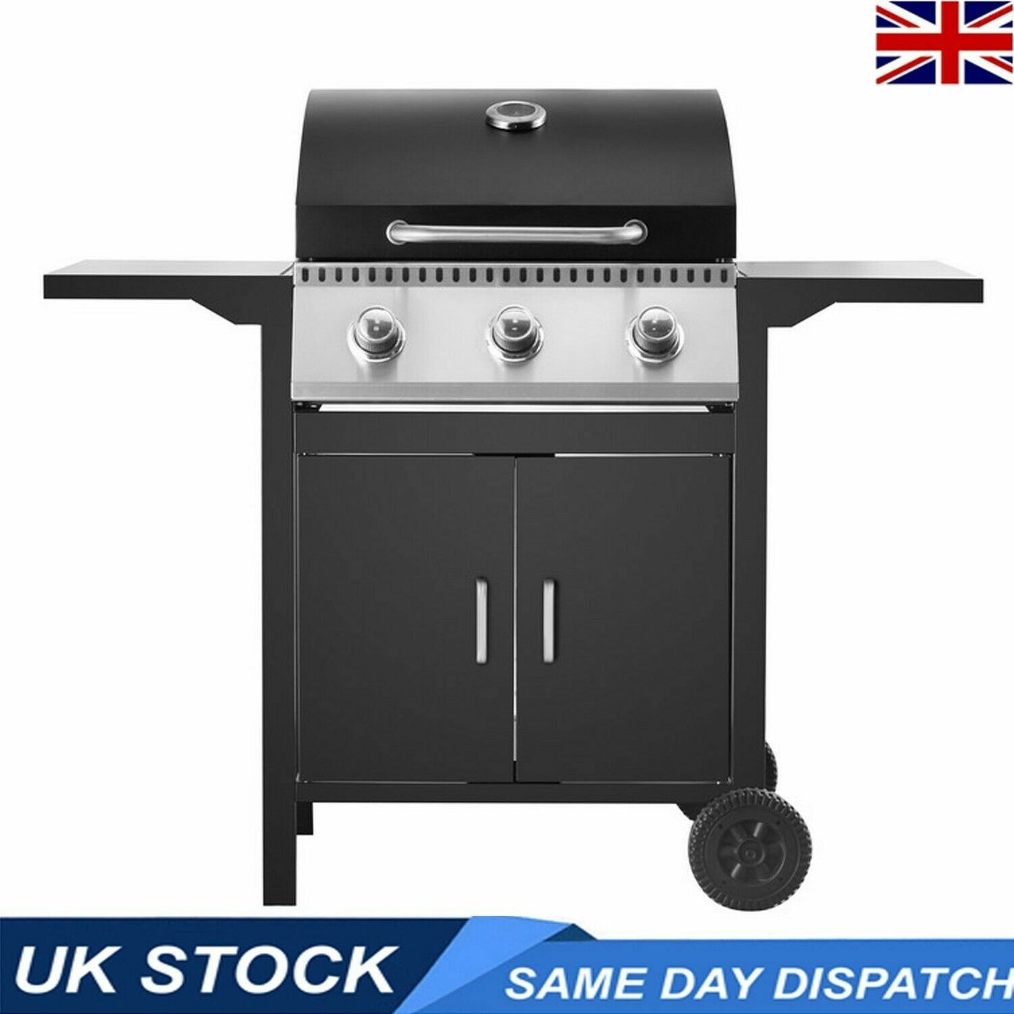 BBQ Barbecue 3 Burner Gas Inc. Propane Gas Regulator