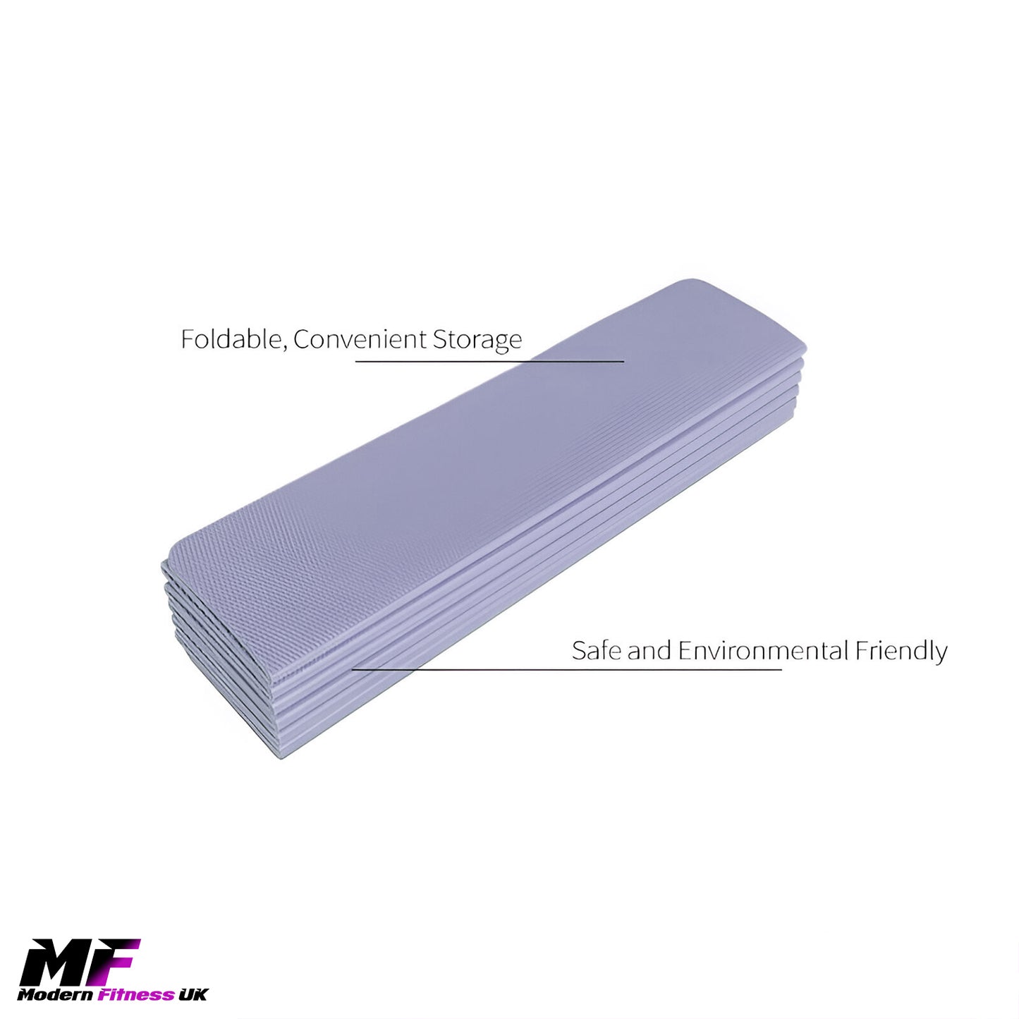 Folding Yoga Mat Lilac