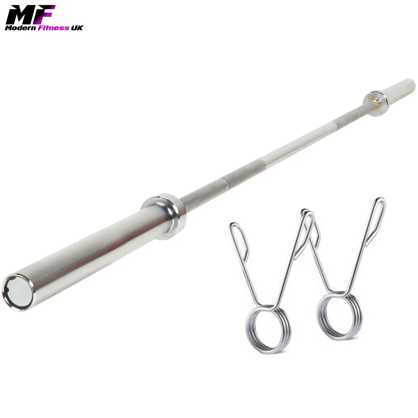 Olympic Barbell 2.2m Chrome
