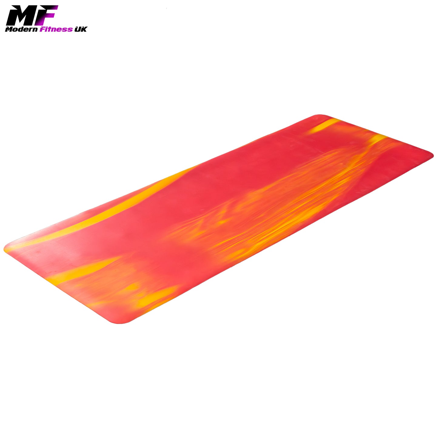 Yoga Mat Red and Yellow