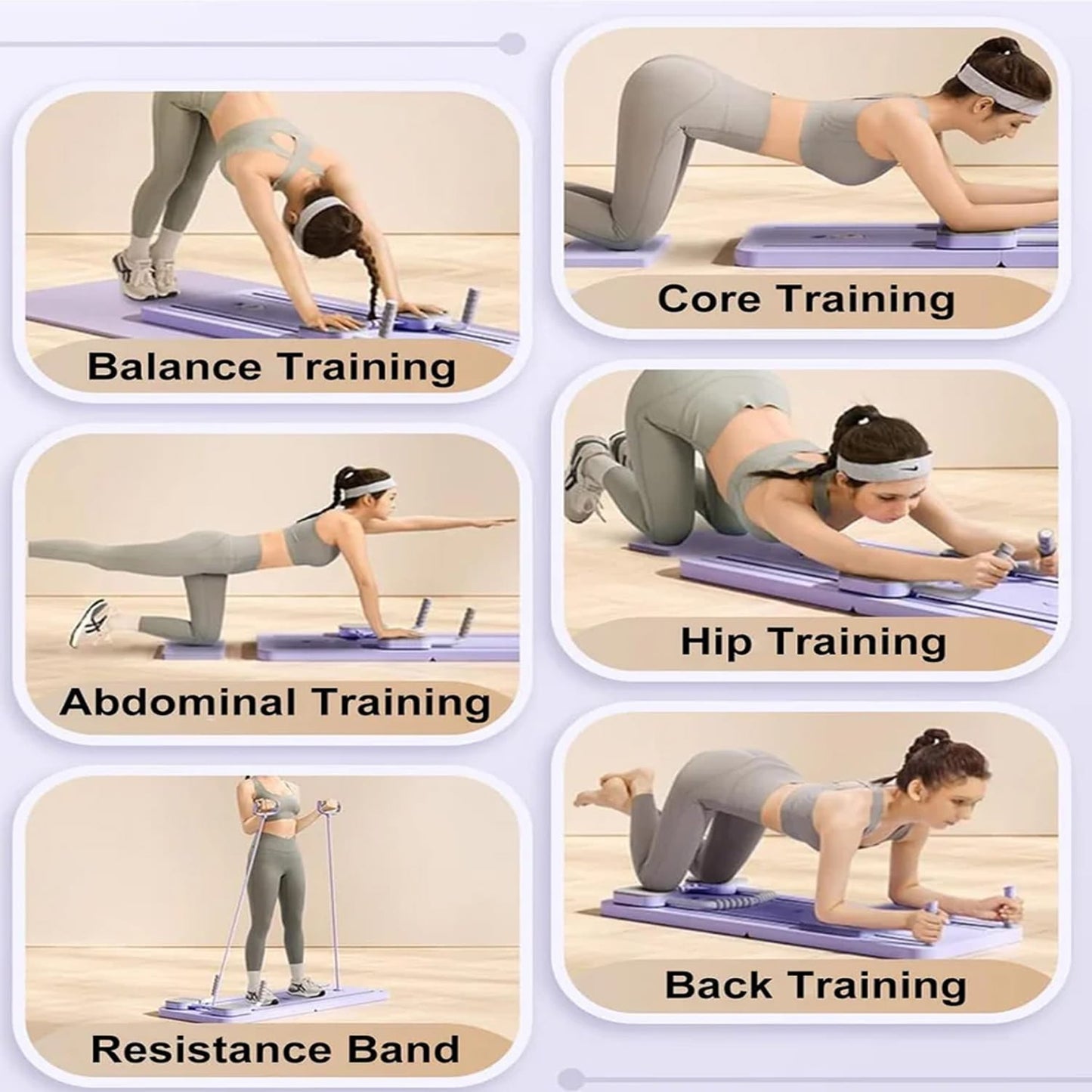 Pilates Abdominal Board Set