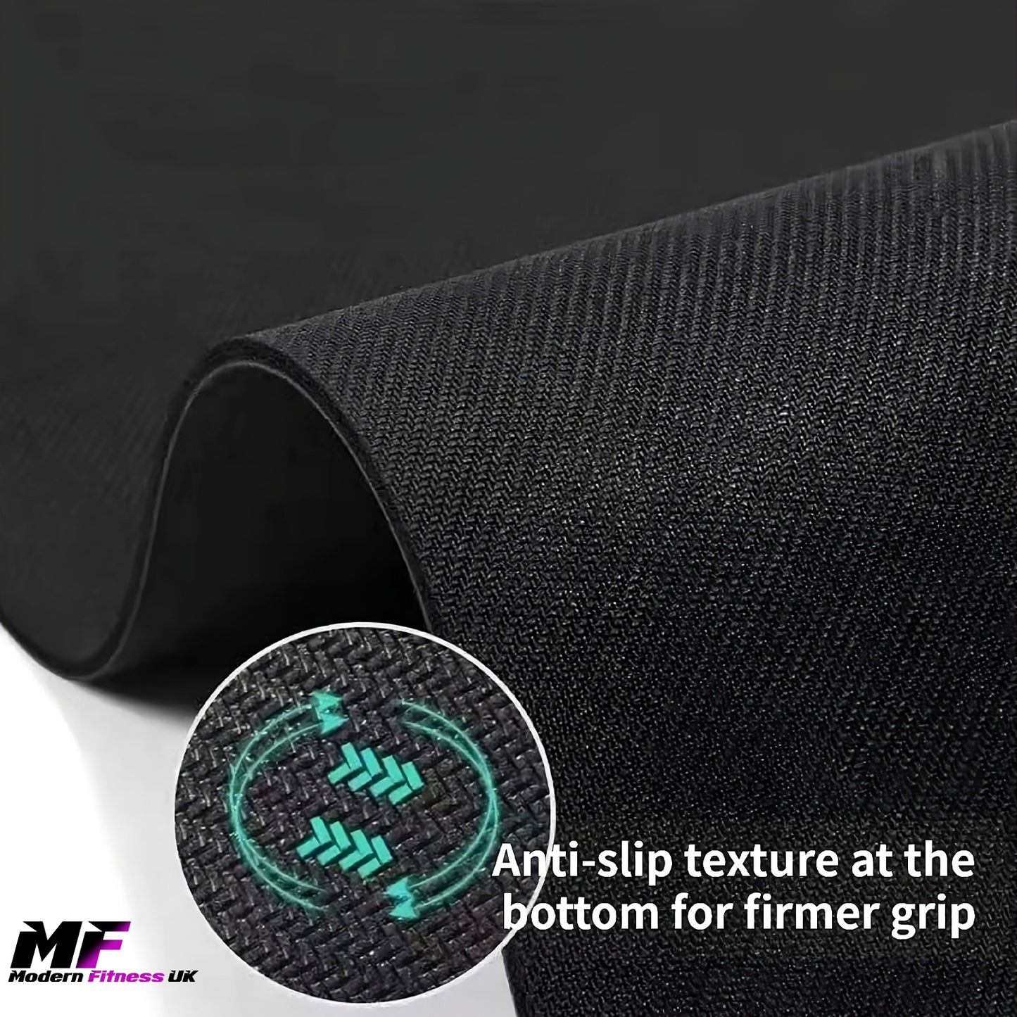 Yoga Mat Purple and White