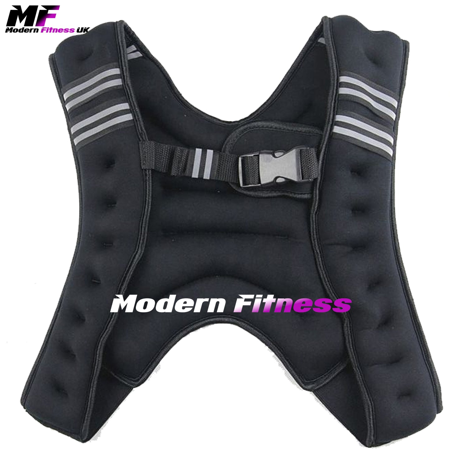 Weighted Vest 8kg with Reflective Stripes