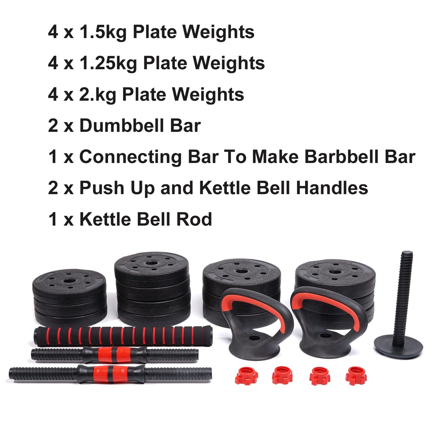 Dumbbell Barbell Set 30kg