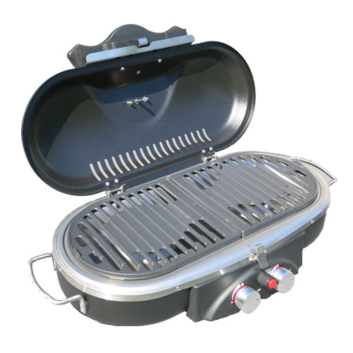 Portable Gas BBQ Folding 2 Burners High Quality Ideal for Garden Camping and Caravan