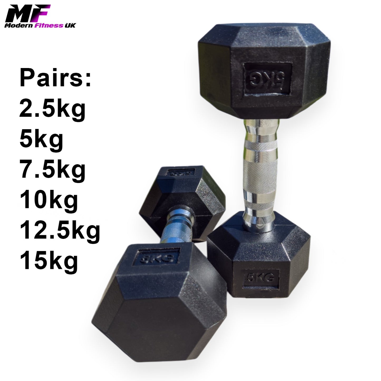 Hex Dumbbell Pairs