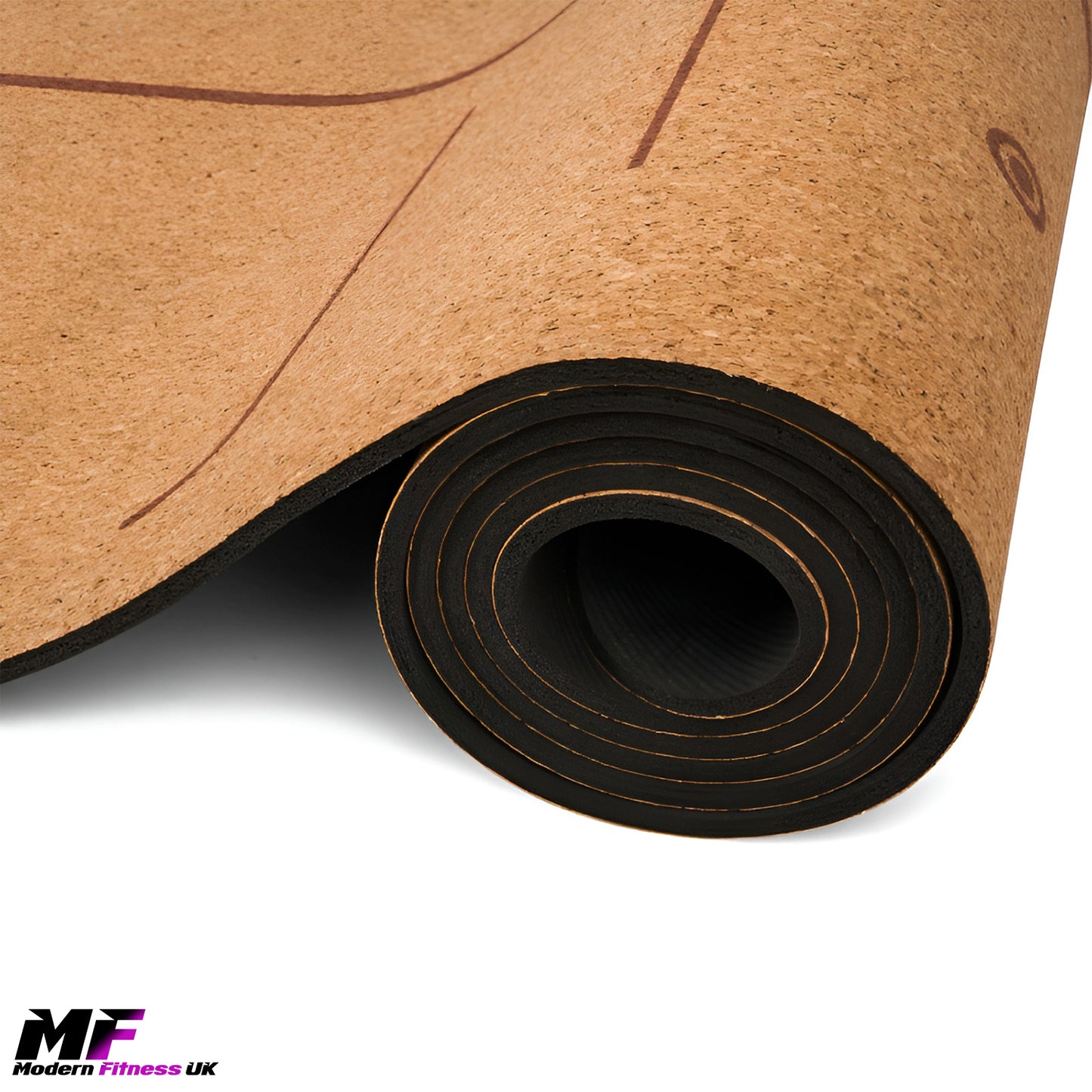 Cork Yoga Mat Non-Slip Grip