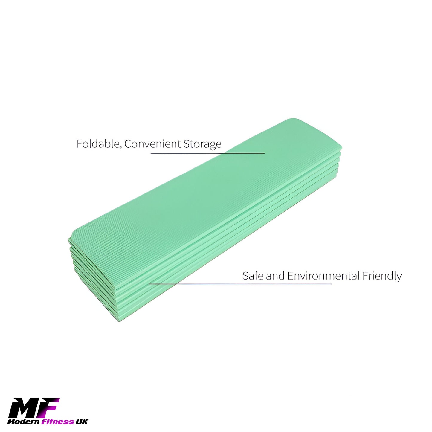 Folding Yoga Mat Mint Green