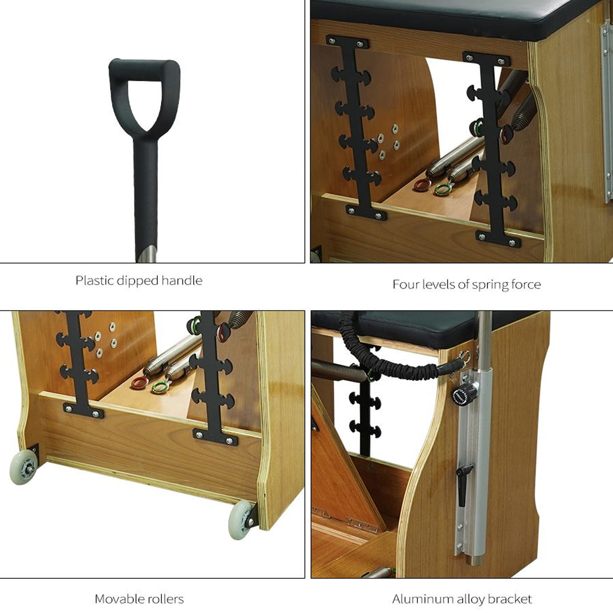 Wunda Chair Pilates Split Pedal For Home and Studio