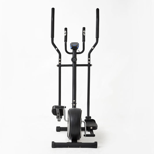 Elliptical Trainer 200kg Max Compact Home Cross Trainer Black