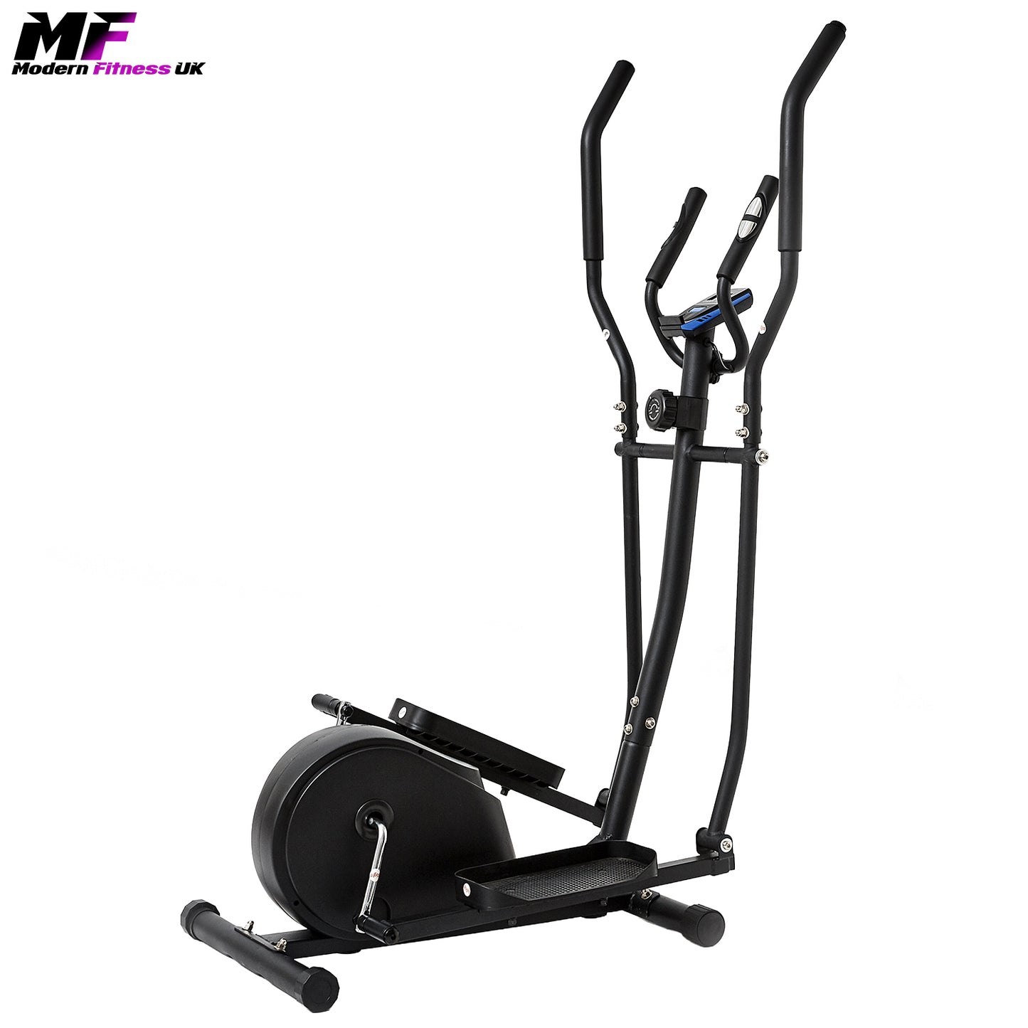Elliptical Trainer 200kg Max Compact Home Cross Trainer Black