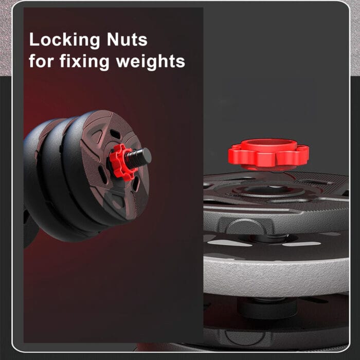 Dumbbell Barbell Set 30kg - Image 7