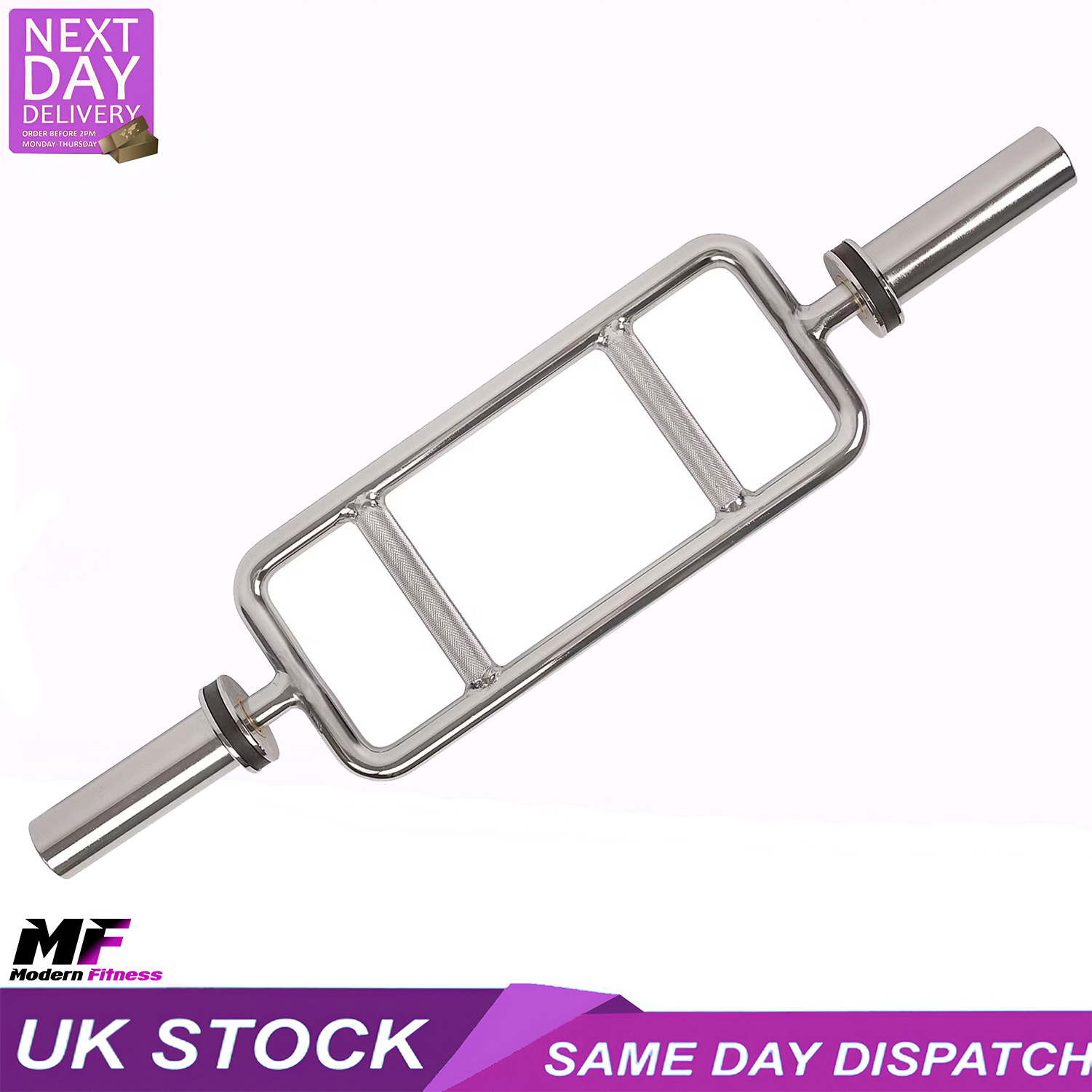 Dual Grip Weightlifting Bar - Image 2