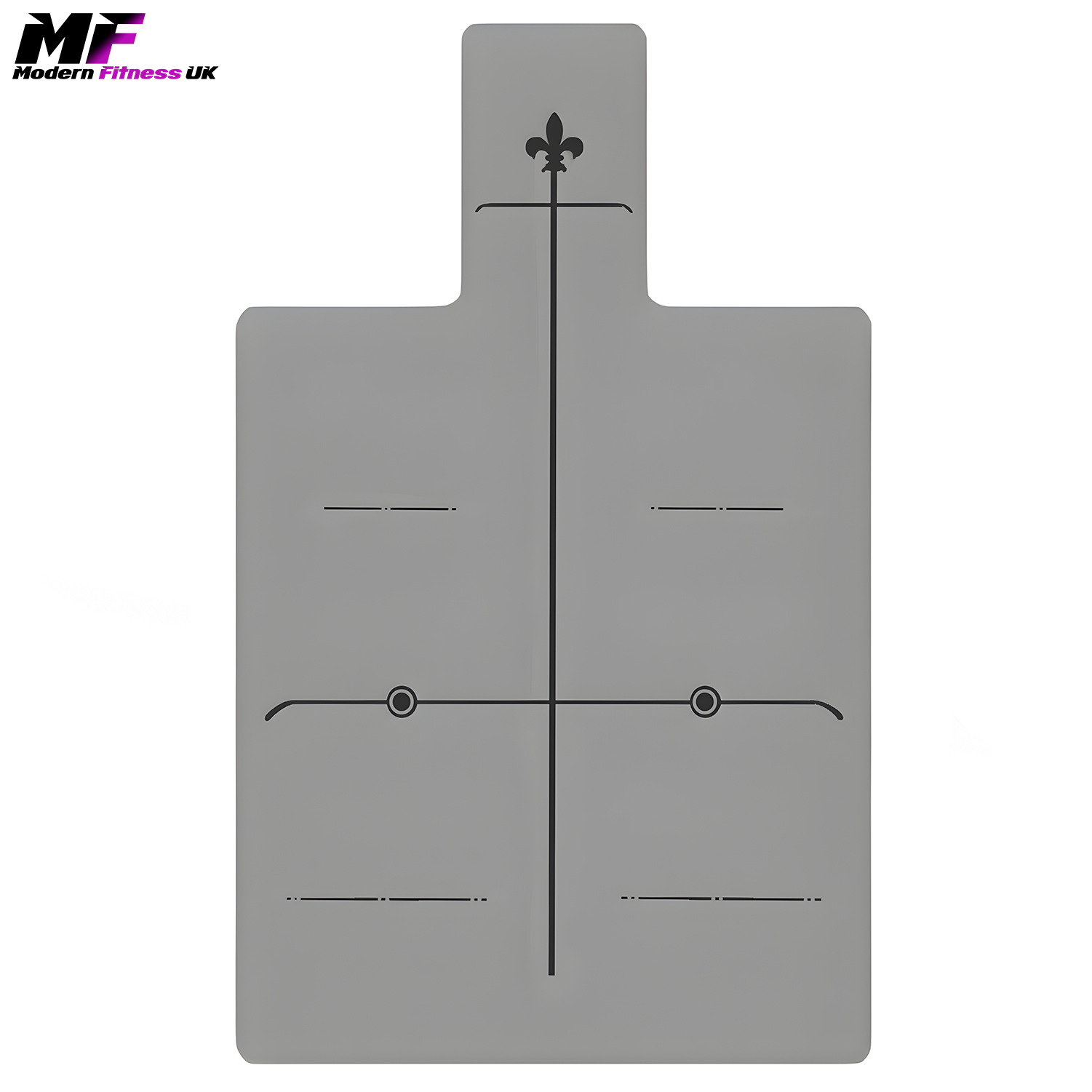 Pilates Mat Non-Slip with Alignment Guide 183x61cm 6mm - Image 3