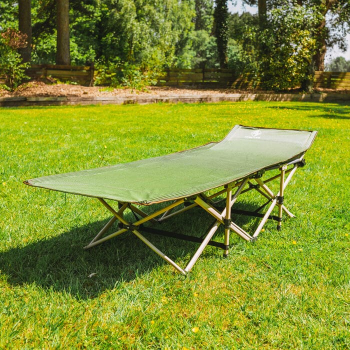 Foldable Folding Camp Bed Set - Image 4