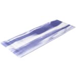 Yoga Mat Purple and White