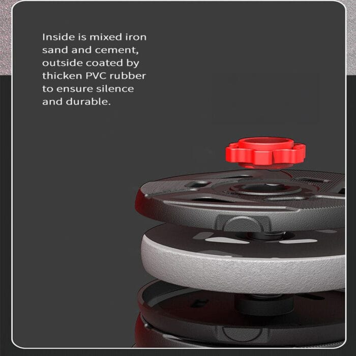 Dumbbell Barbell Set 30kg - Image 6