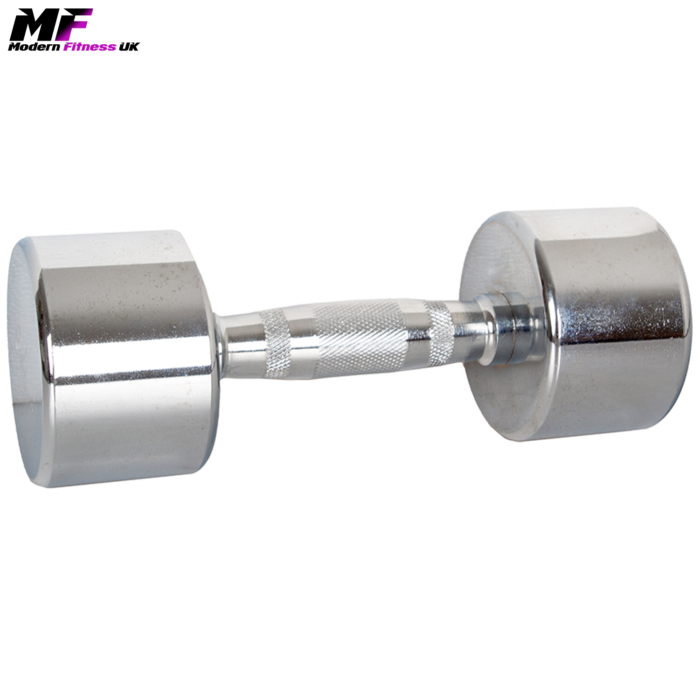 Chrome Dumbbells in 7kg from Modern Fitness
