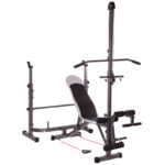 Weight Bench With Lat Pulldown and Leg Extension Bench Press