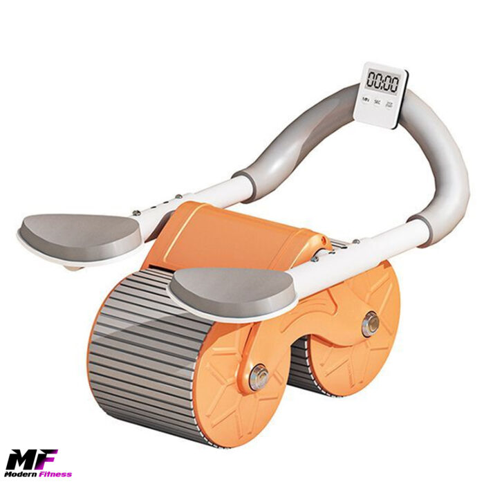 Ab Roller- dual wheel ab roller with elbow support