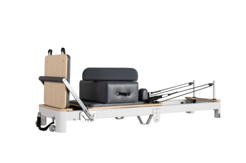 Pilates Reformer Aluminium White Folding and Portable