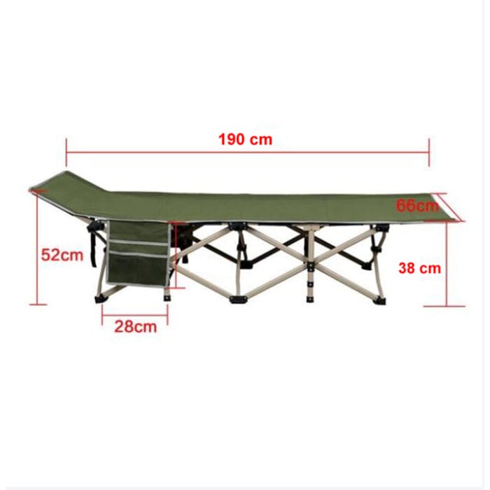 Foldable Folding Camp Bed Set - Image 7