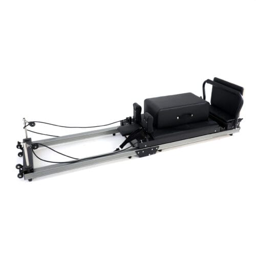 Pilates Reformer Folding Compact Aluminium – Black