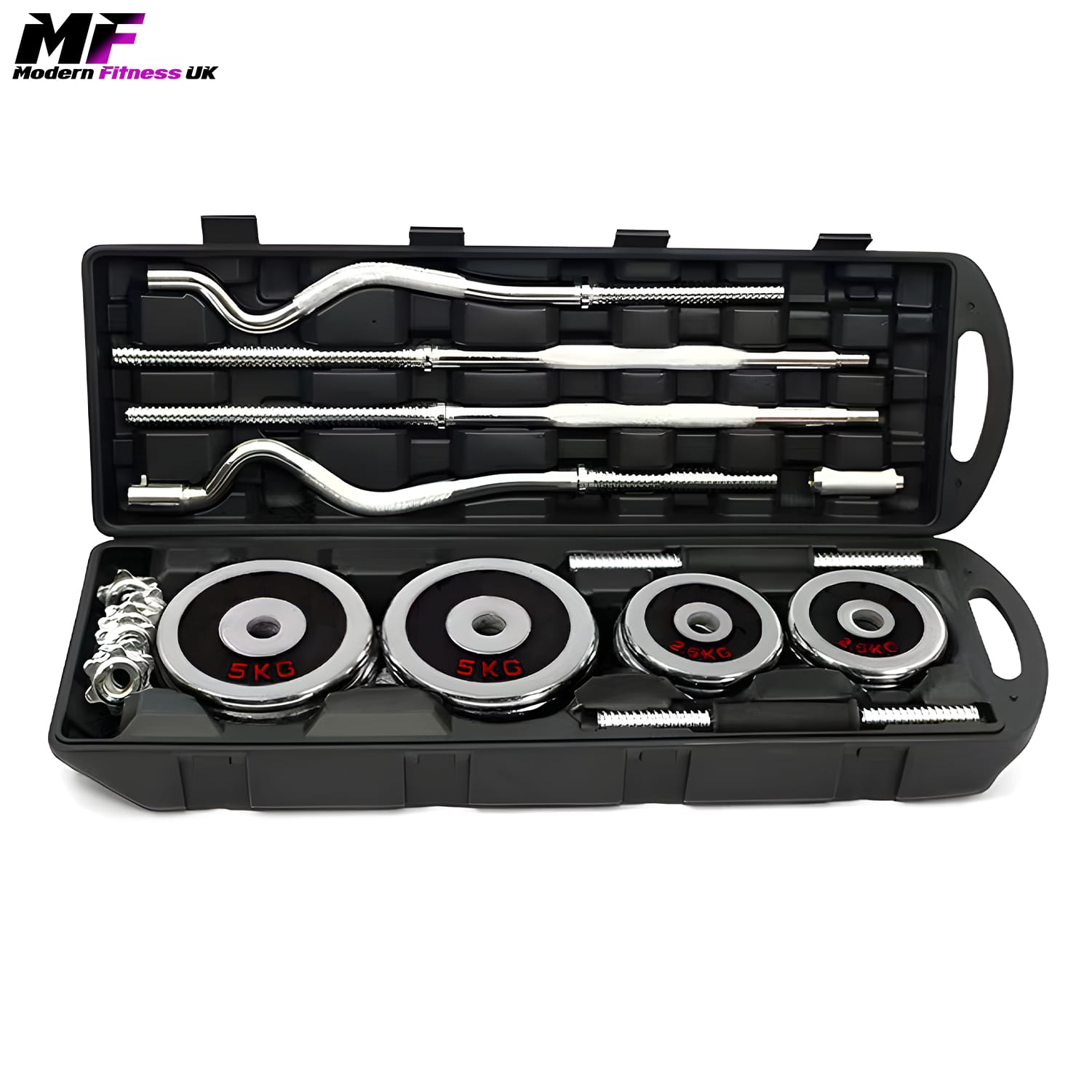 55kg Barbell Weights Set - Image 2