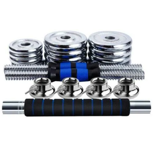 Chrome Dumbbell Set 30kg - Image 6