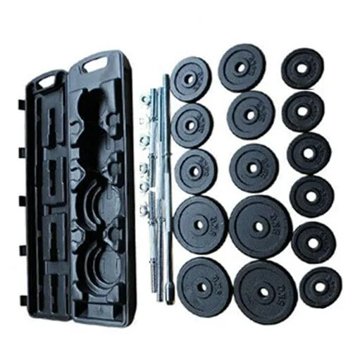 Cast Iron Dumbbells Barbell Set 50kg - Image 4