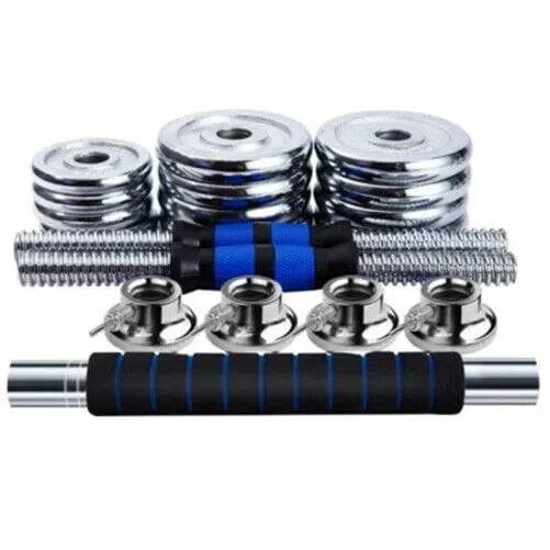 Chrome Dumbbell Set 30kg - Image 3