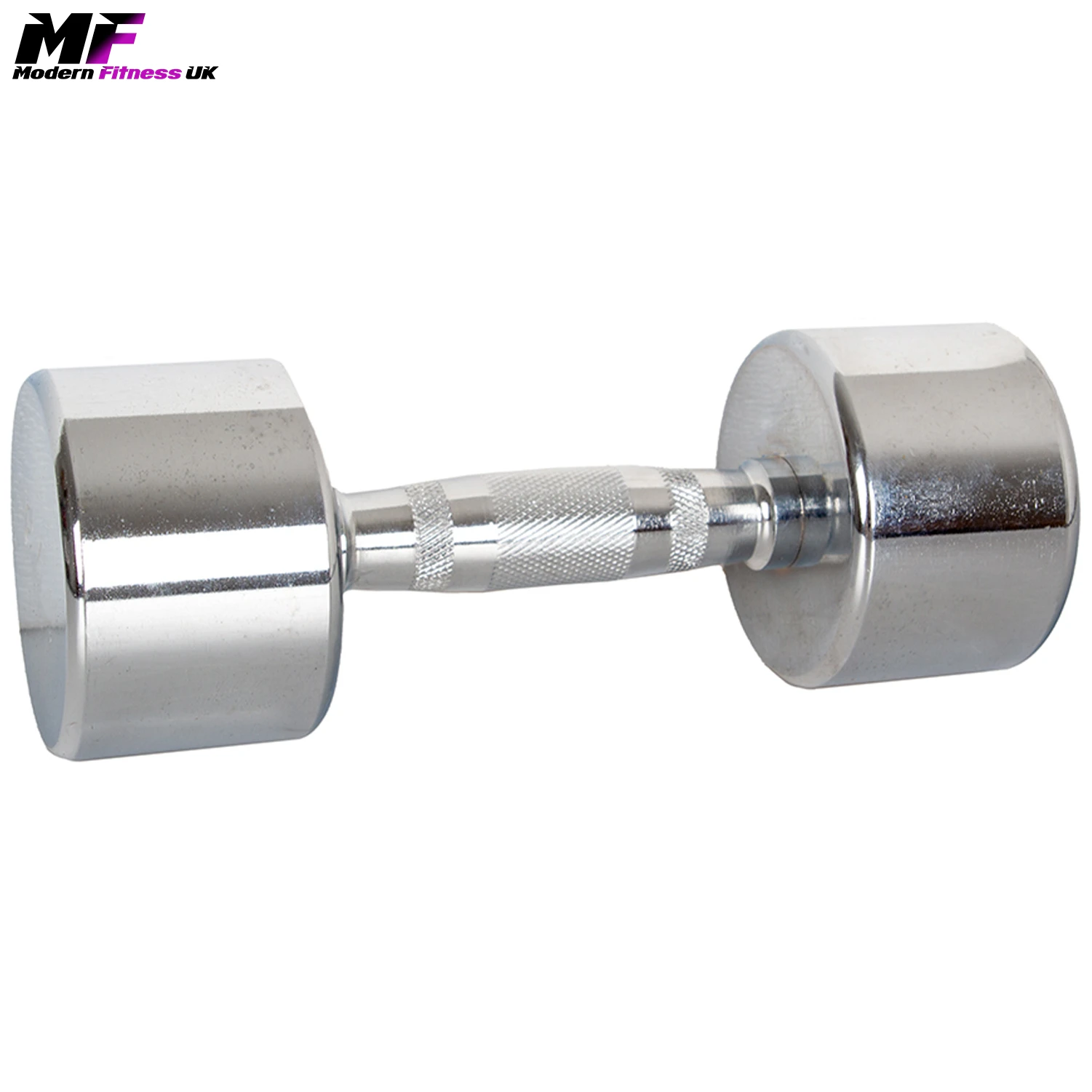 Premium weightlifting dumbbells- Chrome dumbbells in 9kg from Modern Fitness