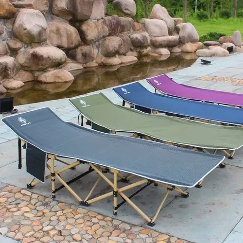 Foldable Folding Camp Bed Set