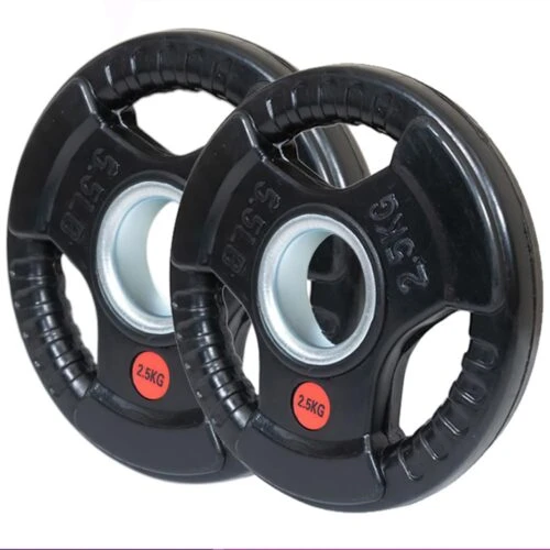 Olympic Rubber Weight Plates 2.5kg Set