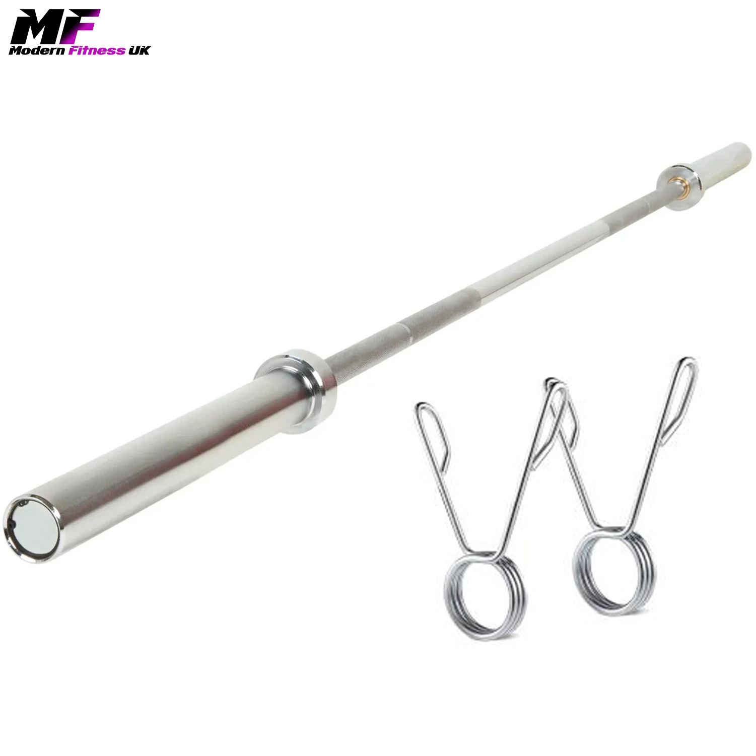 Olympic Barbell with clamps from Modern Fitness