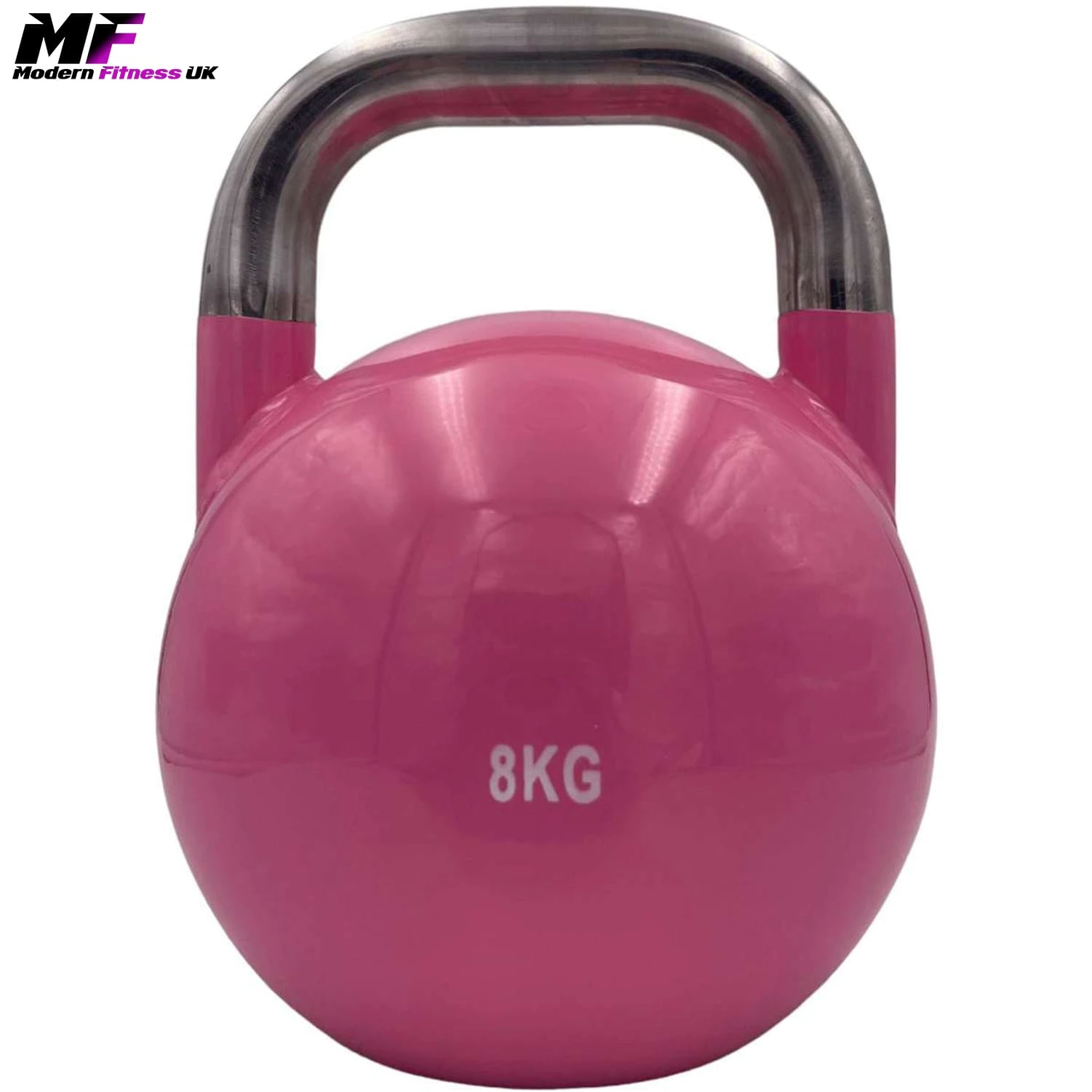High Quality Kettlebells For Sale- pink 8kg Kettlebell from Modern Fitness