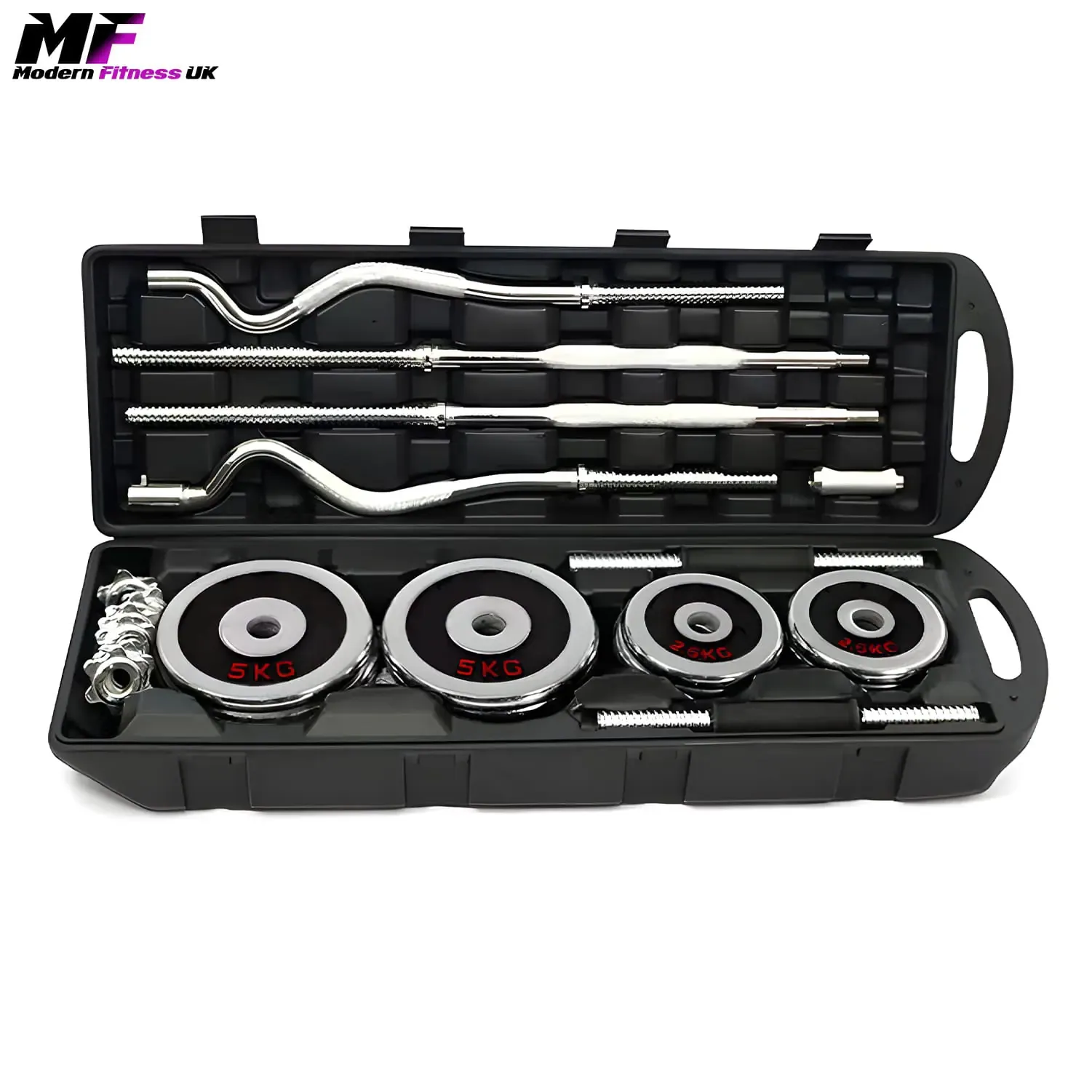 55kg Barbell Weights Set - Image 2