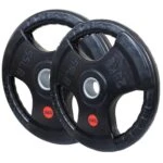 Olympic Rubber Weight Plates 25kg Set – Pair